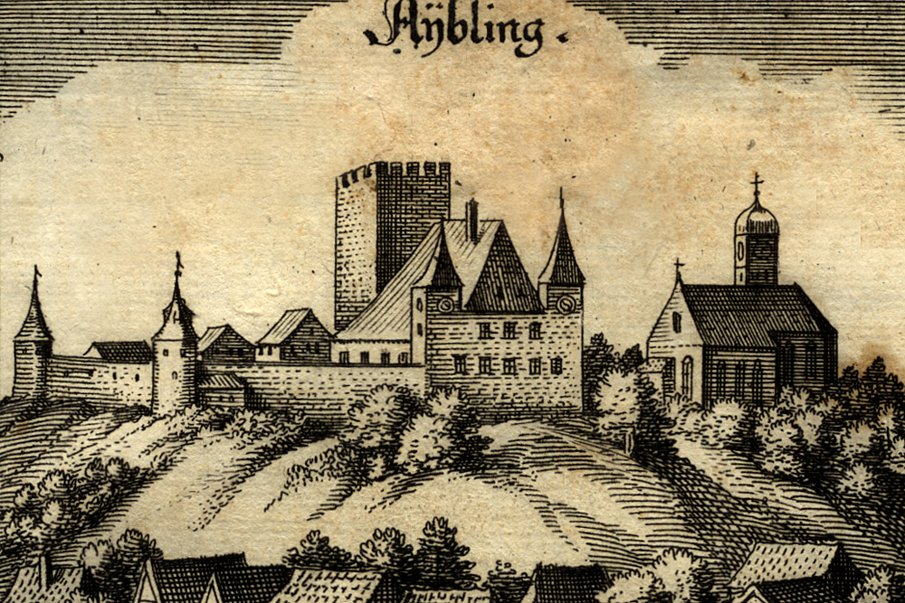 Schloss Aibling (Schlossrest Aibling) im Landkreis Rosenheim