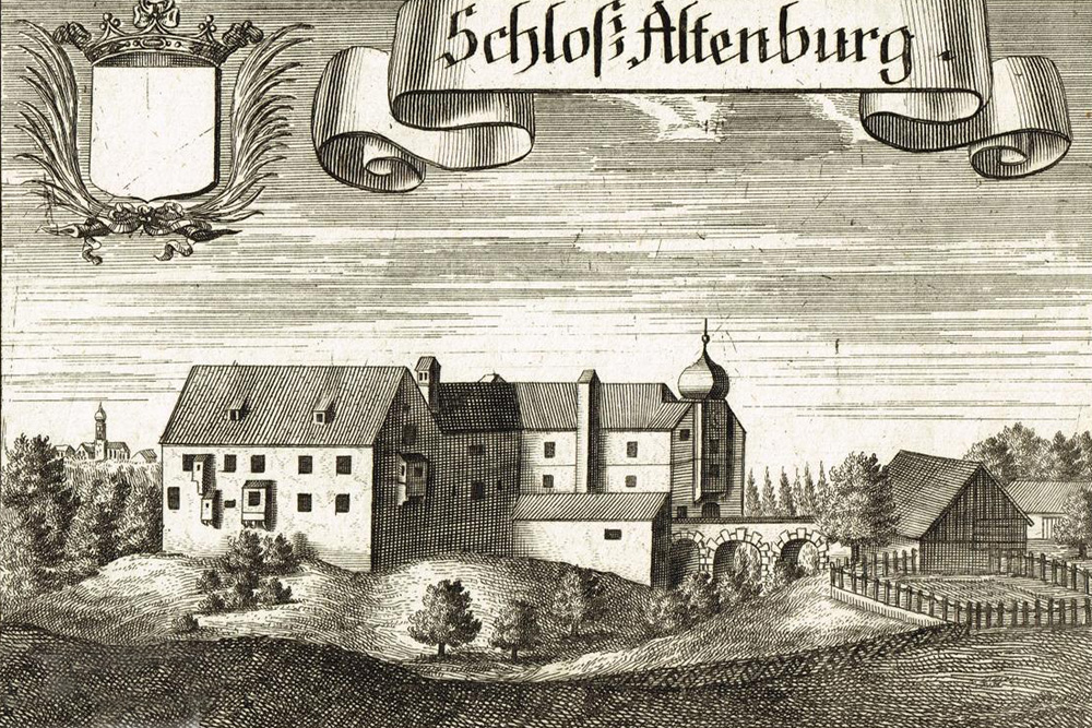 Schloss Altenburg (Bayern) im Landkreis Rosenheim