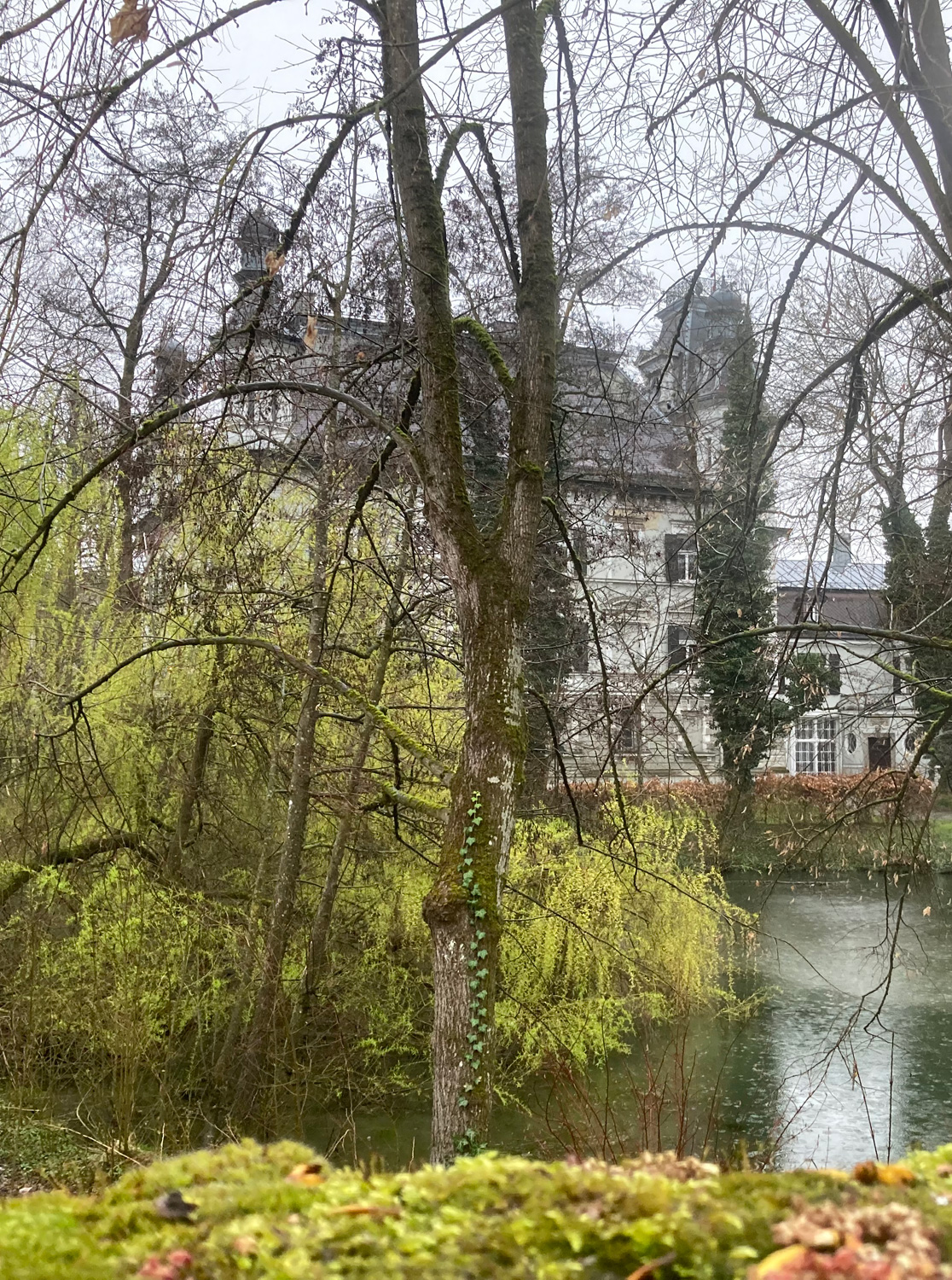 Schloss Au (Hallerau) im Landkreis Freising