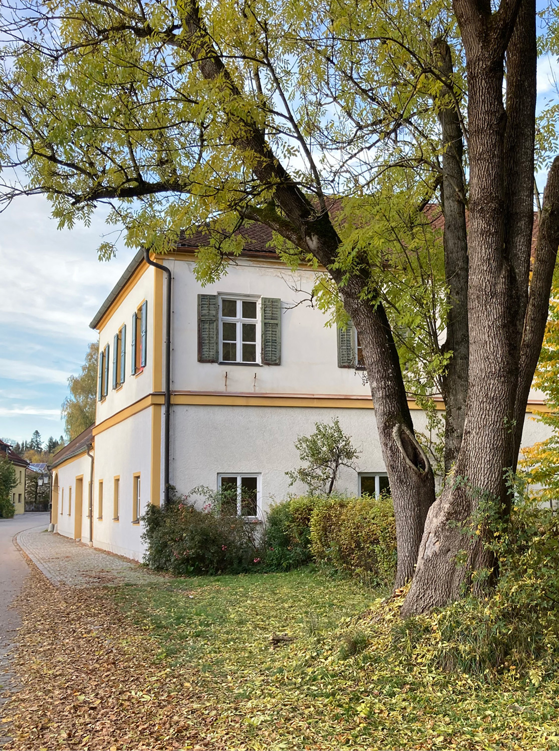 Schloss Grünbach (Neues Schloss) im Landkreis Erding