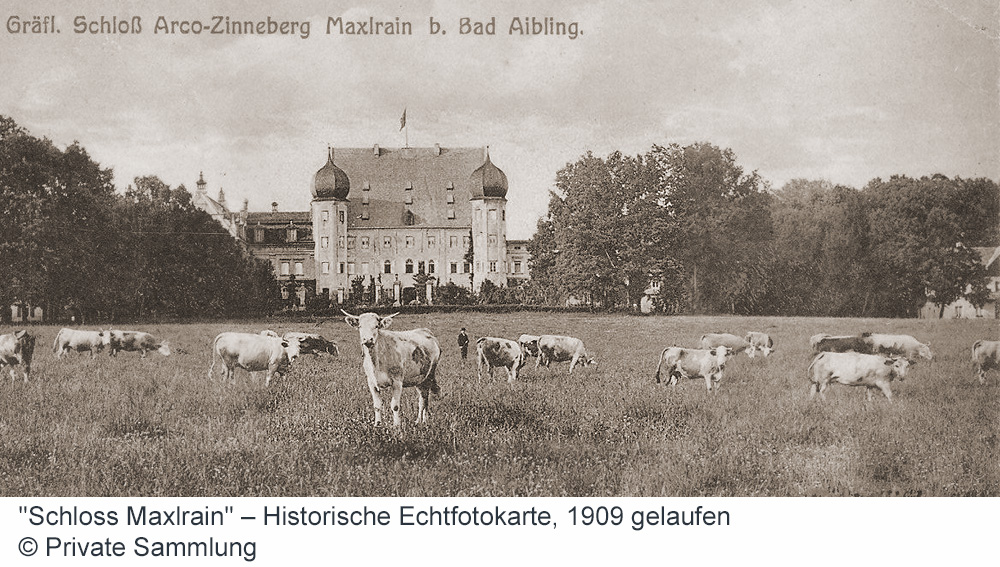 Schloss Maxlrain im Landkreis Rosenheim