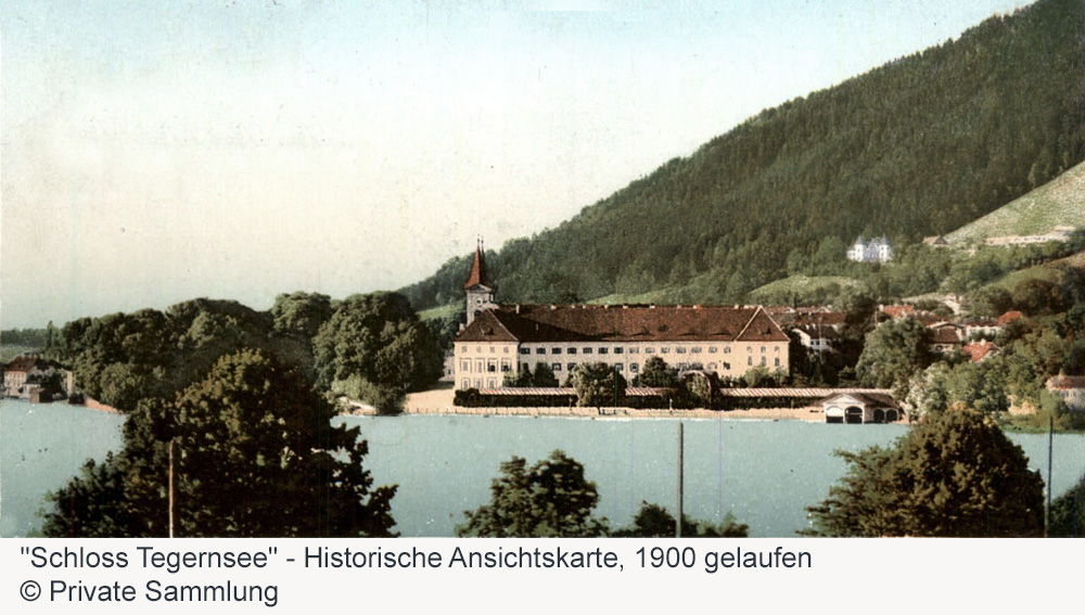 Schloss Tegernsee (Kloster Tegernsee) im Landkreis Miesbach