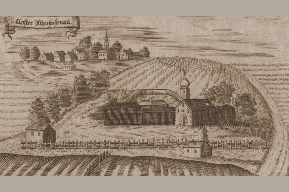 Kloster Altenhohenau (ehemaliges Kloster der Dominikanerinnen) im Landkreis Rosenheim