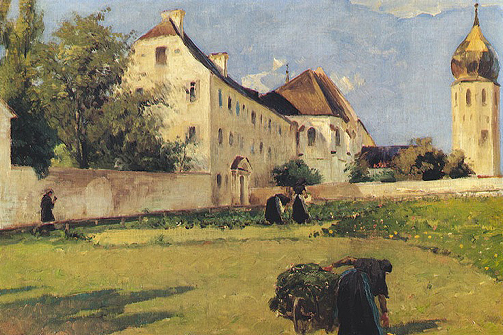 Kloster Frauenchiemsee (Frauenwörth – Abtei der Benediktinerinnen) im Landkreis Rosenheim