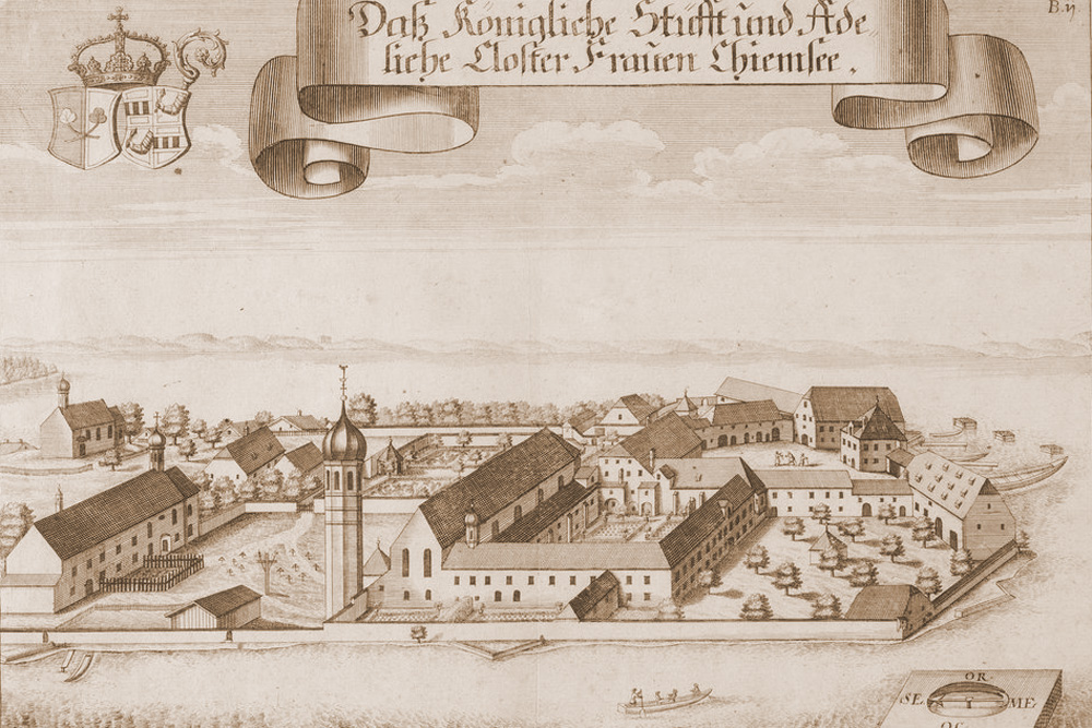 Kloster Frauenchiemsee (Frauenwörth – Abtei der Benediktinerinnen) im Landkreis Rosenheim