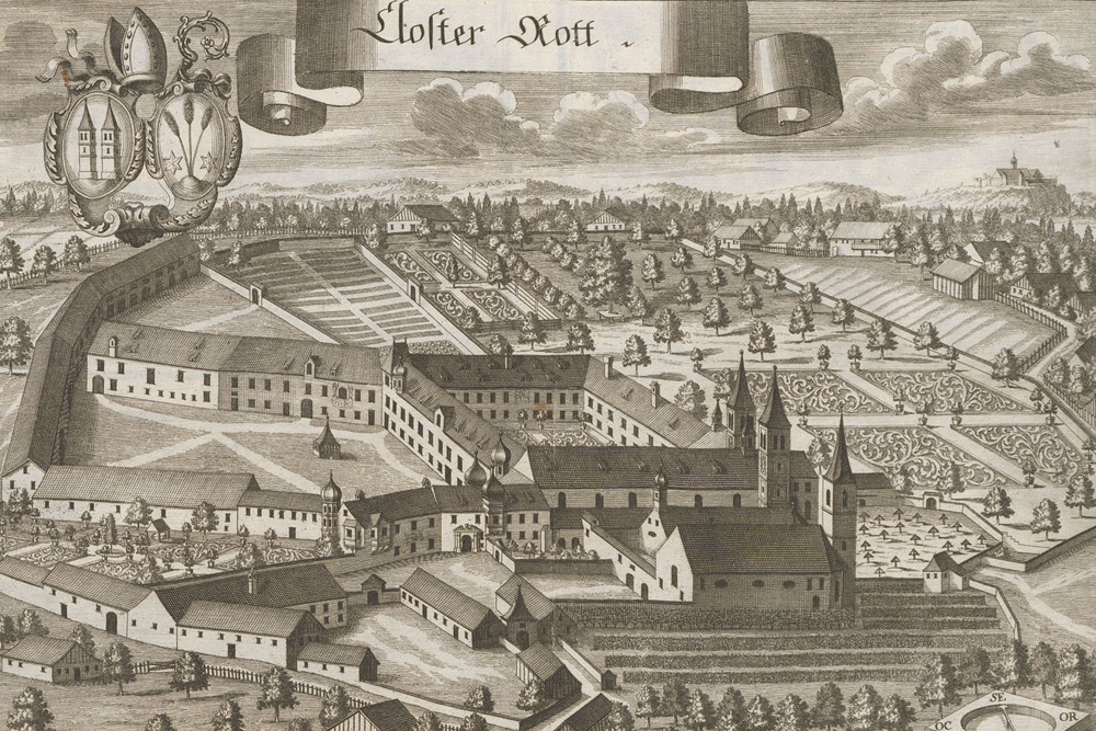 Kloster Rott (ehemalige Abtei der Benediktiner) im Landkreis Rosenheim