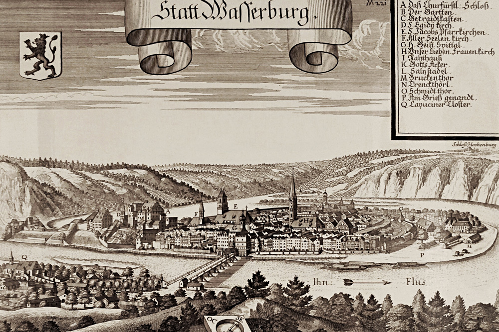 Kapuzinerkloster Wasserburg im Landkreis Rosenheim