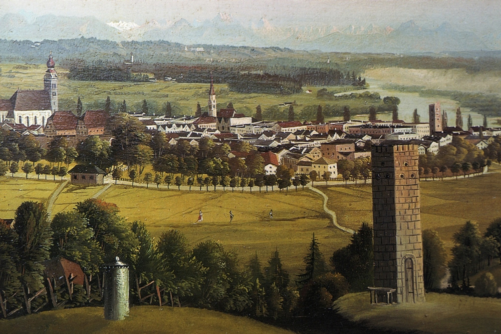 Stadtbefestigung Mühldorf am Inn im Landkreis Mühldorf am Inn