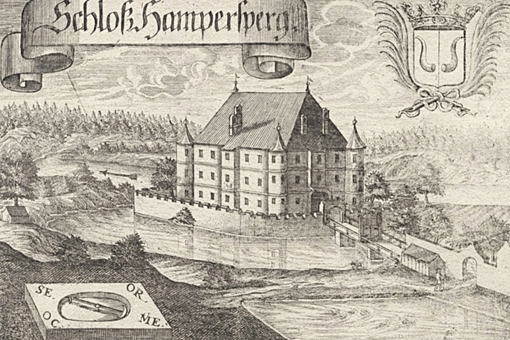 Schloss Hampersberg im Landkreis Mühldorf am Inn