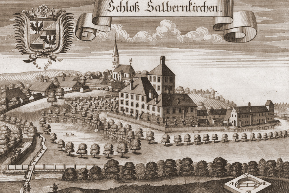 Schlossrest Salmanskirchen (Schloßhäusel) im Landkreis Mühldorf am Inn