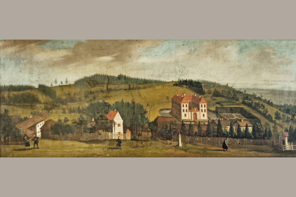 Schloss Steeg (Wasserschloss) im Landkreis Mühldorf am Inn