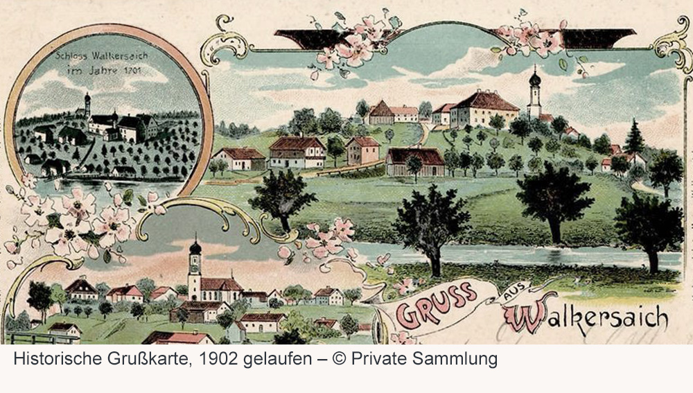Schloss Walkersaich im Landkreis Mühldorf am Inn
