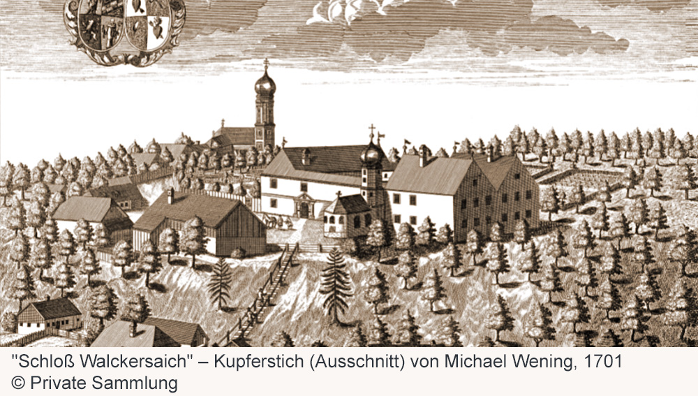 Schloss Walkersaich im Landkreis Mühldorf am Inn