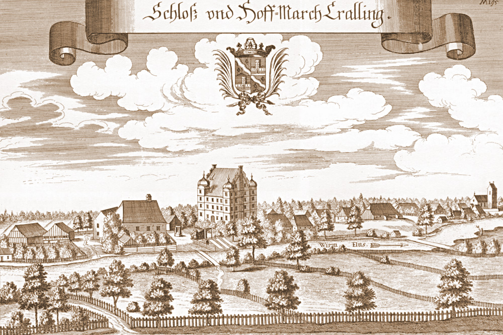 Schloss Krailling (Hofmarkschloss Krailling) im Landkreis Starnberg