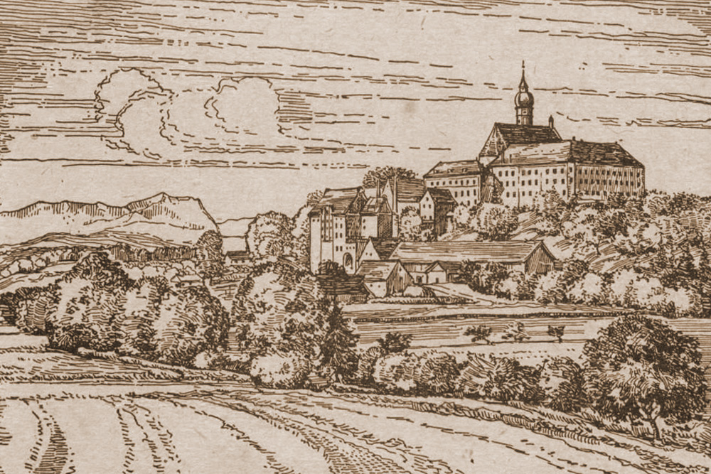 Kloster Andechs (Benediktinerkloster) im Landkreis Starnberg