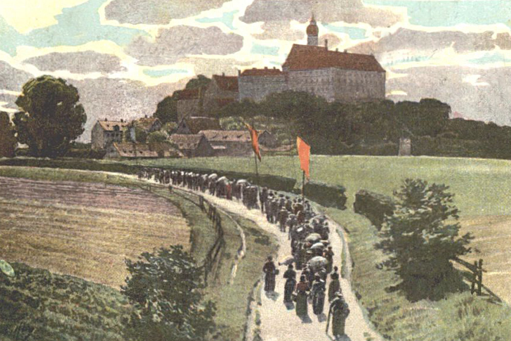 Kloster Andechs (Benediktinerkloster) im Landkreis Starnberg