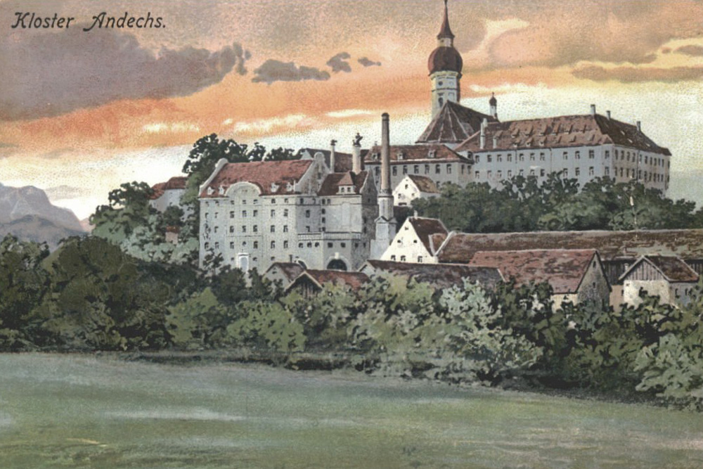 Kloster Andechs (Benediktinerkloster) im Landkreis Starnberg