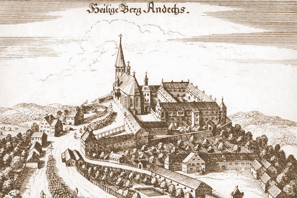 Kloster Andechs (Benediktinerkloster) im Landkreis Starnberg