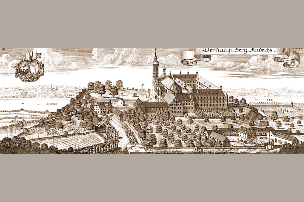 Kloster Andechs (Benediktinerkloster) im Landkreis Starnberg