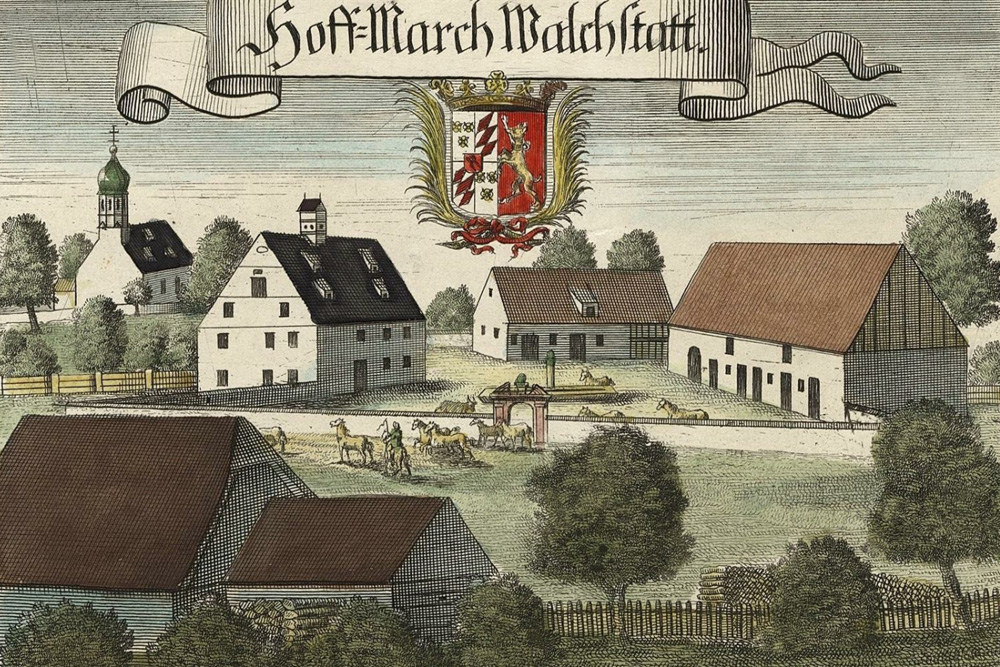 Schloss Walchstadt (Wörthsee) im Landkreis Starnberg