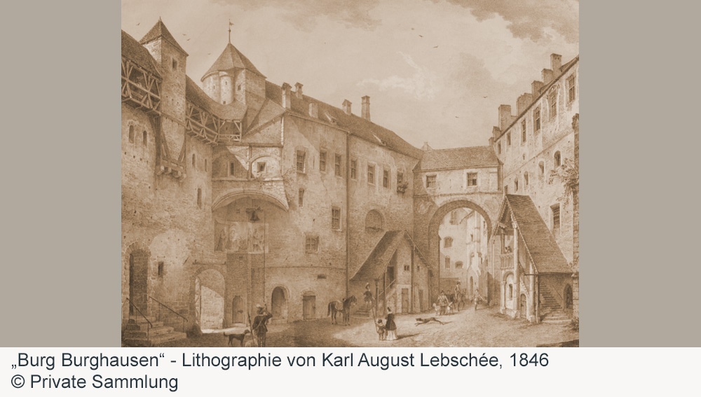 Burg zu Burghausen im Landkreis Altötting