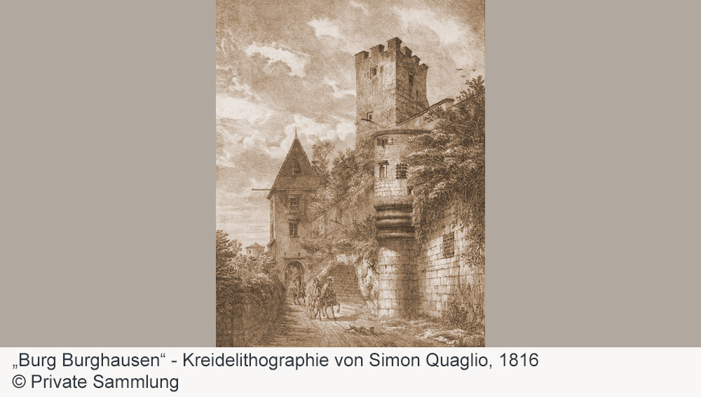 Burg zu Burghausen im Landkreis Altötting