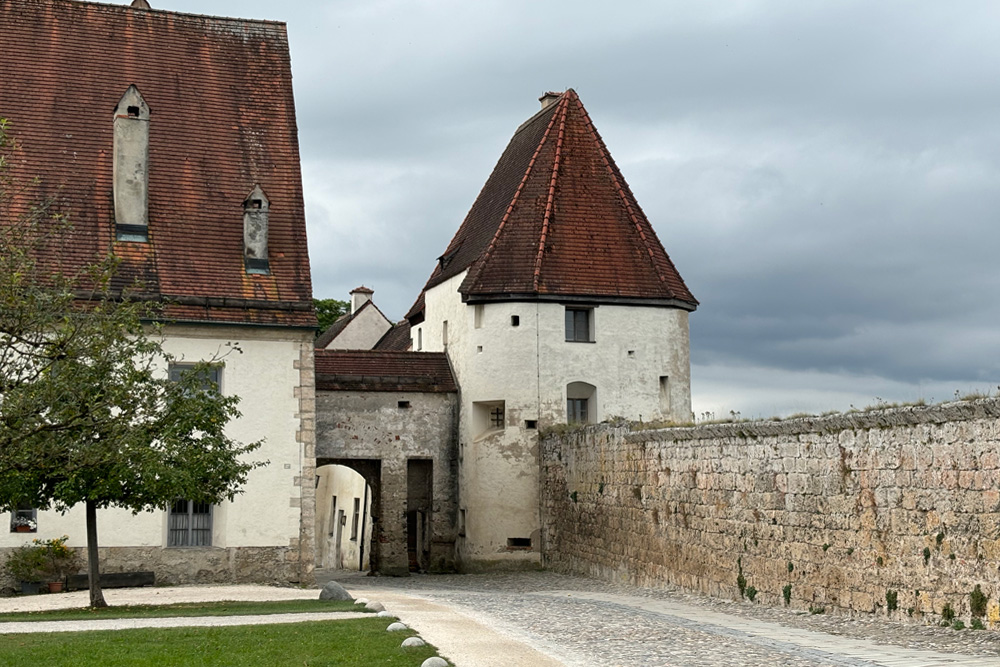 Burg zu Burghausen im Landkreis Altötting