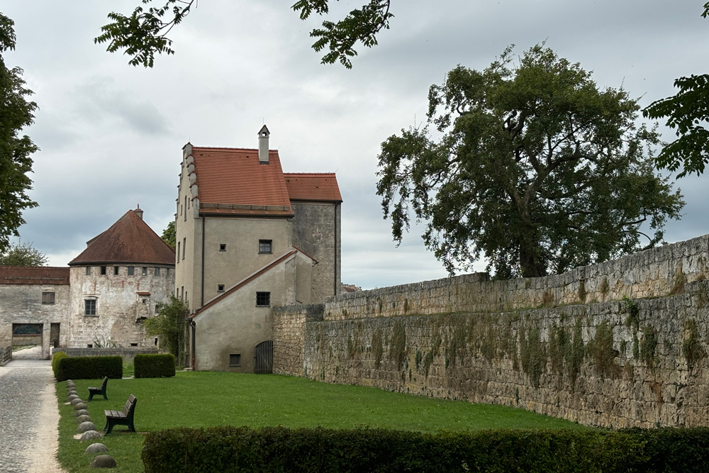 Burg zu Burghausen im Landkreis Altötting