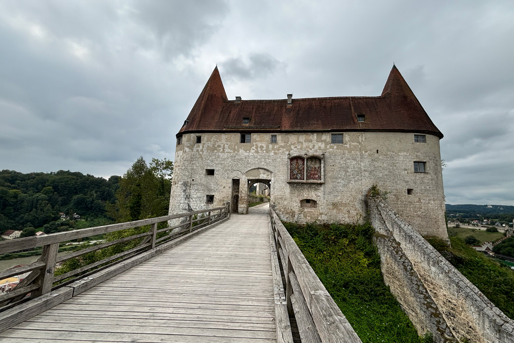 Burg zu Burghausen im Landkreis Altötting