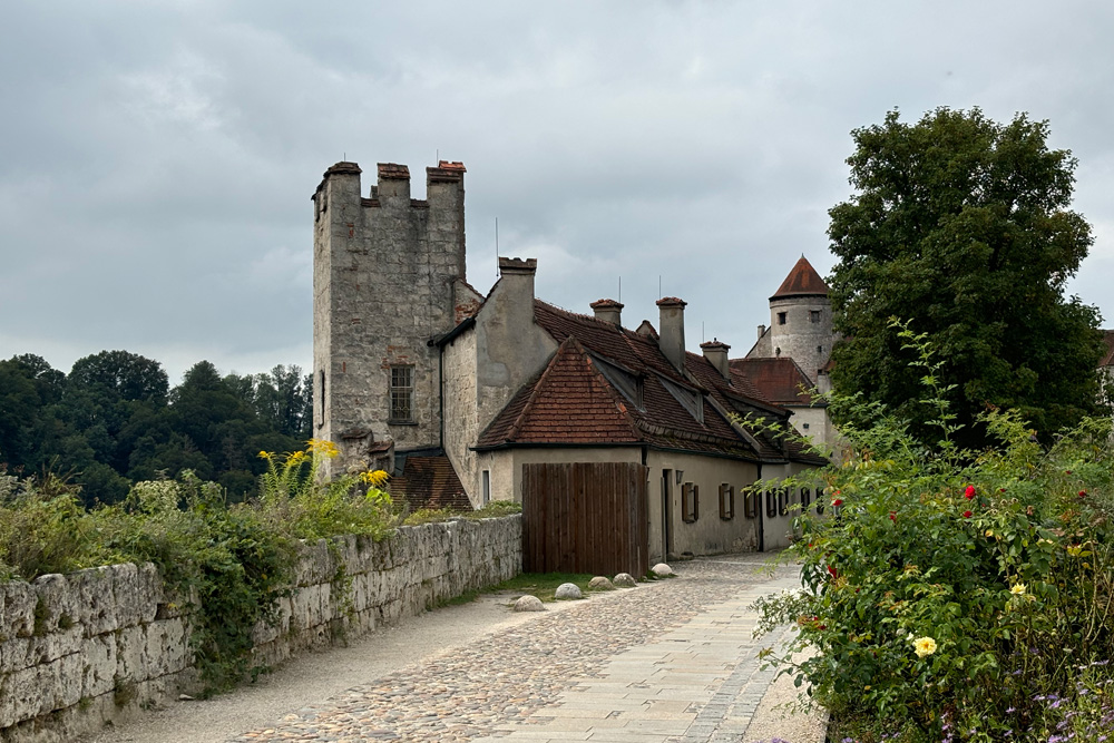 Burg zu Burghausen im Landkreis Altötting