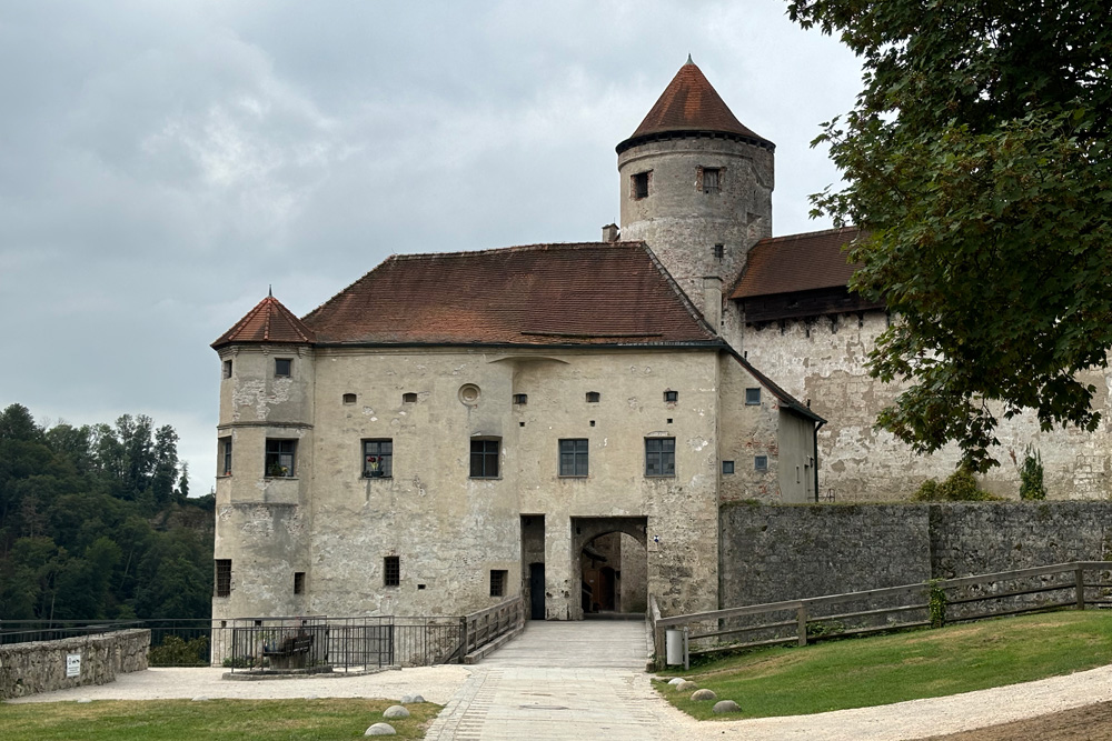 Burg zu Burghausen im Landkreis Altötting