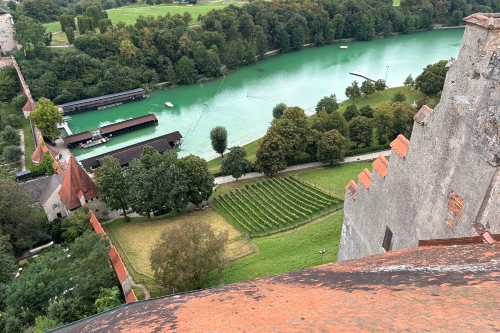 Burg zu Burghausen im Landkreis Altötting