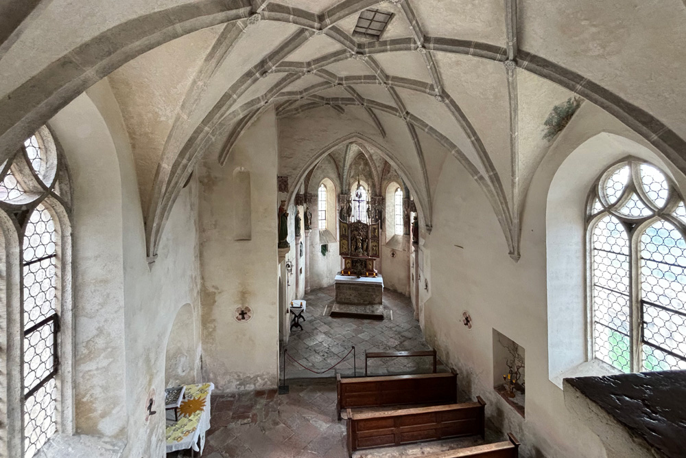 Burg zu Burghausen im Landkreis Altötting