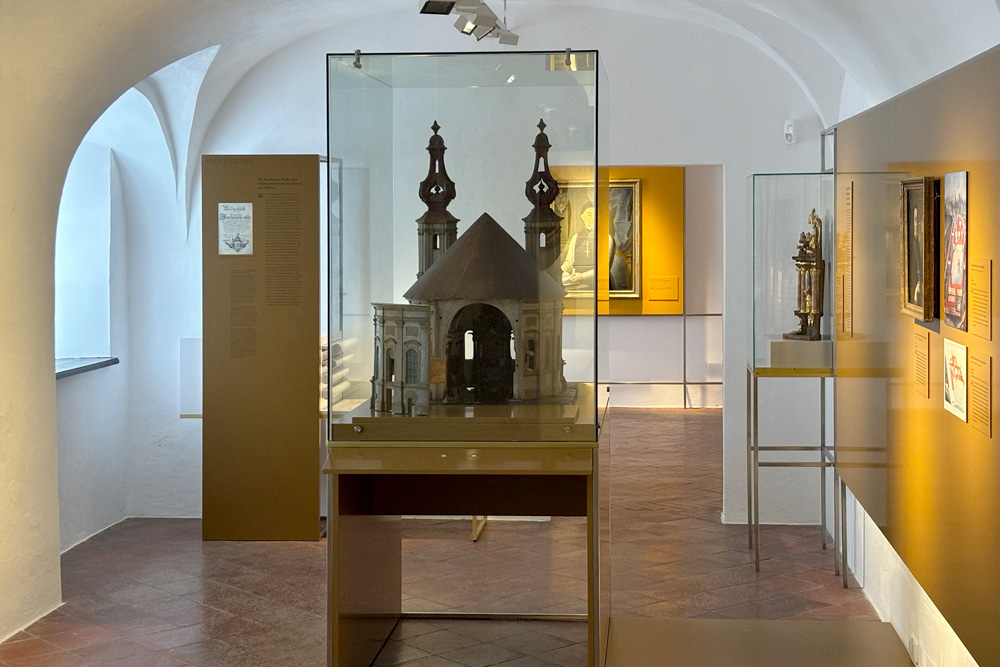 Burg zu Burghausen im Landkreis Altötting