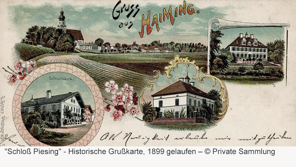 Schloss Piesing im Landkreis Altötting
