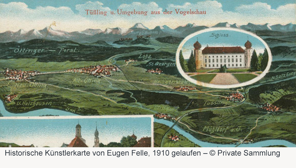 Schloss Tüssling im Landkreis Altötting
