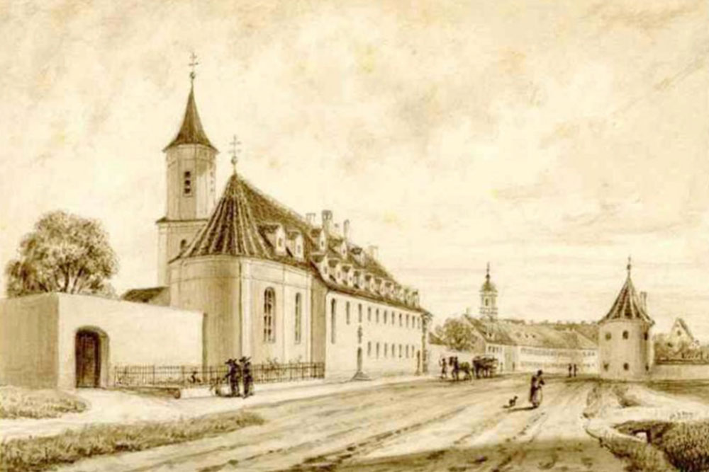 Kloster St. Wolfgang (Neuburg an der Donau) (ehemaliges Kloster der Barmherzigen Brüder) im Landkreis Neuburg-Schrobenhausen