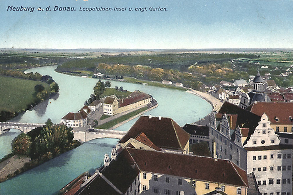 Stadtbefestigung Neuburg an der Donau im Landkreis Neuburg-Schrobenhausen