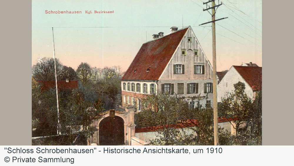 Schloss Schrobenhausen (Pflegschloss) im Landkreis Neuburg-Schrobenhausen