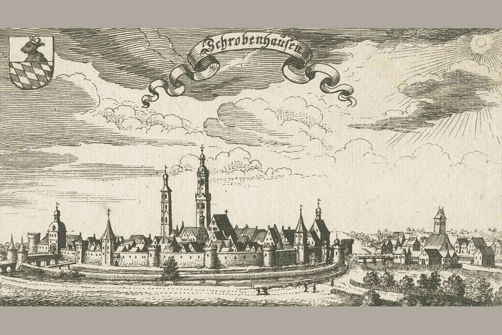 Stadtbefestigung Schrobenhausen im Landkreis Neuburg-Schrobenhausen