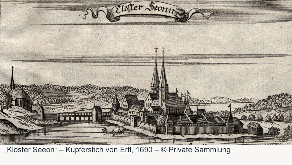 Schloss Seeon (Kloster) im Landkreis Traunstein
