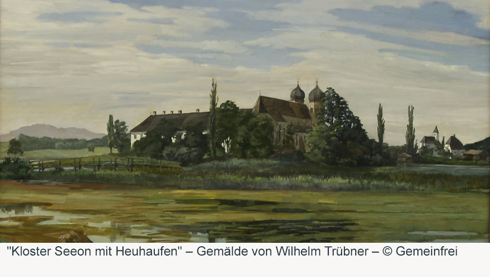 Schloss Seeon (Kloster) im Landkreis Traunstein