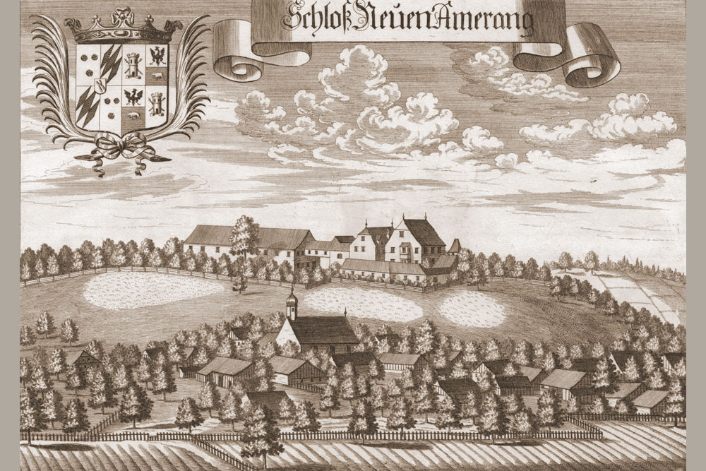 Schloss Neuamerang (Neuenamerang, Neu-Amerang) im Landkreis Traunstein