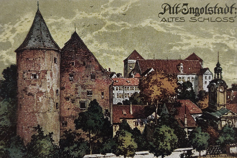 Herzogskasten (Ingolstadt) (Altes Schloss, Altes Haus, Alte Veste, Herzogsschloss, Burg) in Ingolstadt