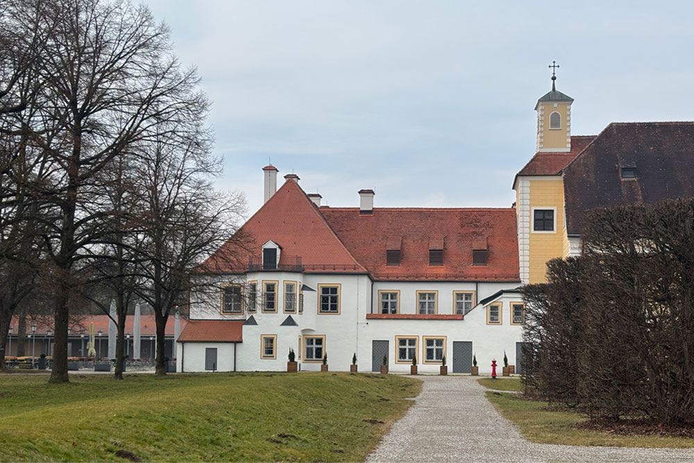 Altes Schloss Schleissheim im Landkreis München in Bayern