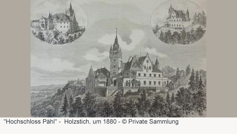 Hochschloss Pähl (Oberes Schloss) im Landkreis Weilheim-Schongau