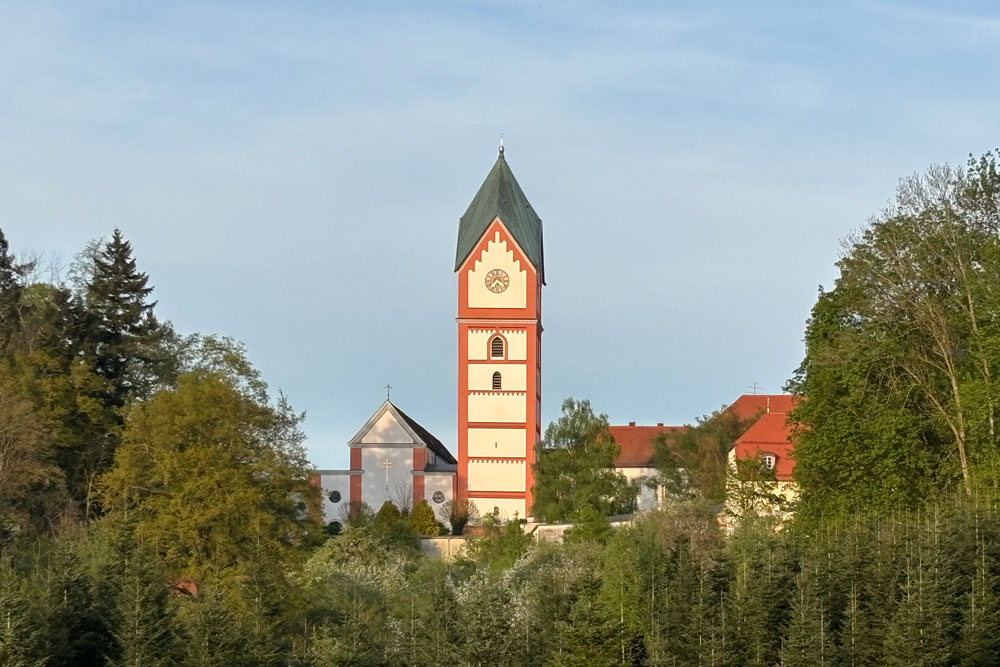 Kloster Scheyern (Kloster Bayrischzell-Fischbachau-Petersberg/Eisenhofen-Scheyern, Benediktinerabtei Mariä Himmelfahrt und zum Heiligen Kreuz) im Landkreis Pfaffenhofen an der Ilm