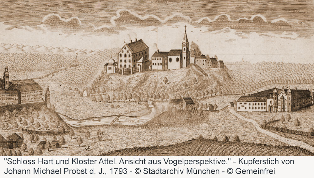 Schloss Hart (Edling) im Landkreis Rosenheim