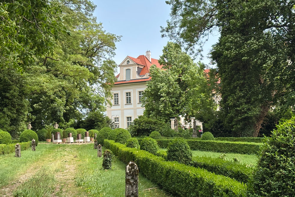 Schloss Bertoldsheim (Bertholdsheim, Bartoldsheim) im Landkreis Neuburg-Schrobenhausen