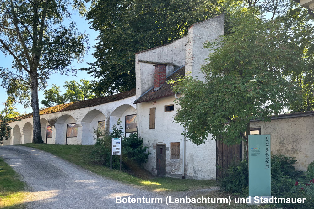 Stadtbefestigung Schrobenhausen im Landkreis Neuburg-Schrobenhausen